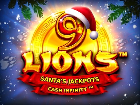 9 Lions Hold the Jackpot Santas Jackpots game icon